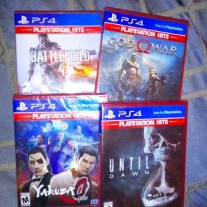 PlayStation Games for PS4